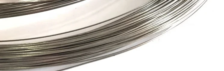 Titanium Flat Wire Coiled Titanium Flat Wire Coiled